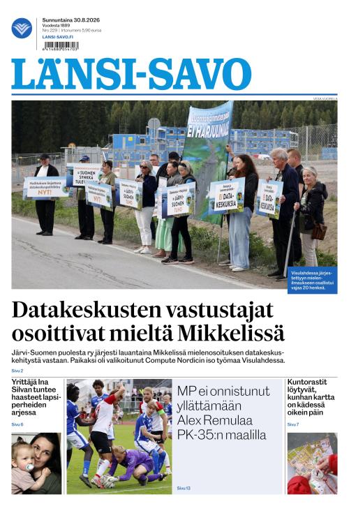 Länsi-Savo 30.8.2026