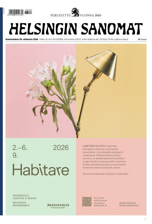 Helsingin Sanomat 30.8.2026