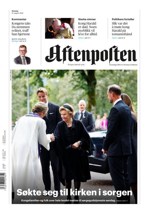 Aftenposten 31.8.2026