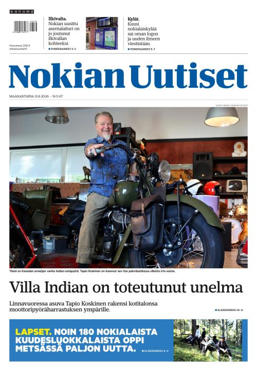 Nokian Uutiset 31.8.2026