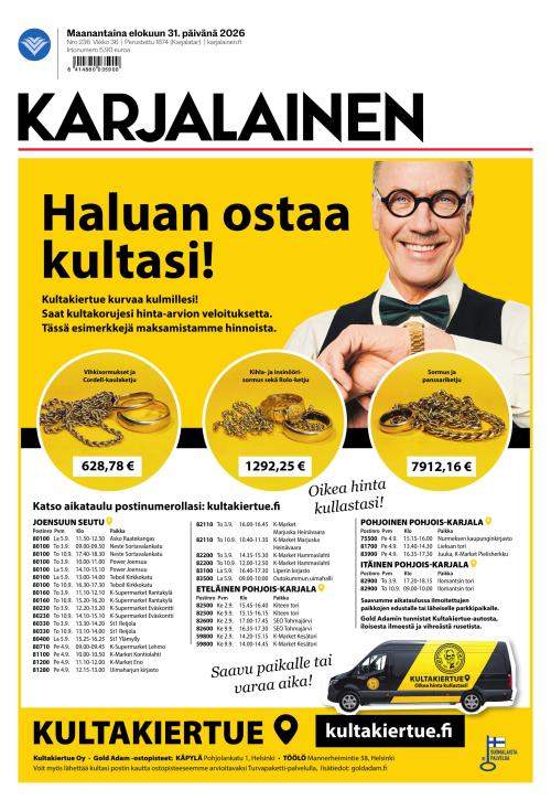 Karjalainen 31.8.2026