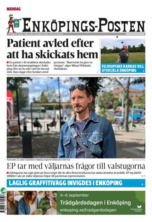 Enköpings-Posten 31.8.2026