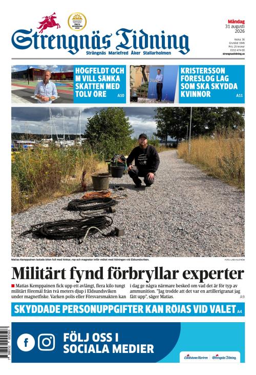Strengnäs Tidning 31.8.2026