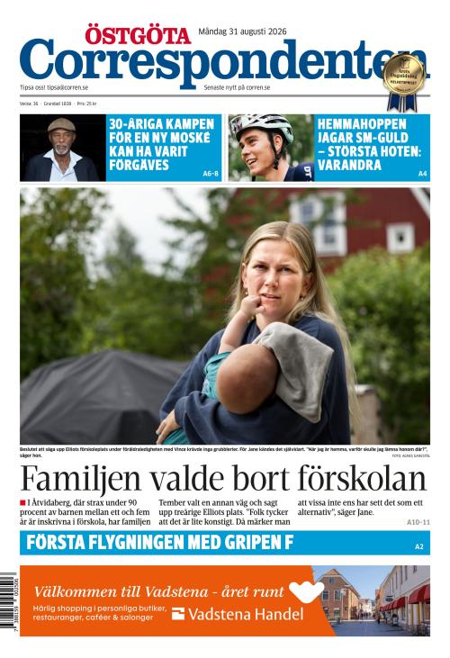 Östgöta Correspondenten 31.8.2026