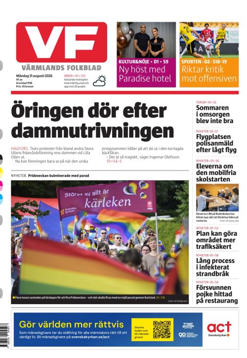 Värmlands Folkblad 31.8.2026
