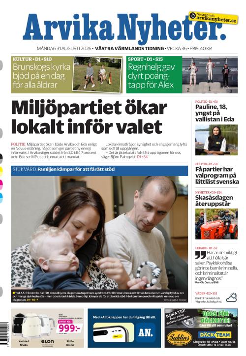 Arvika Nyheter 31.8.2026