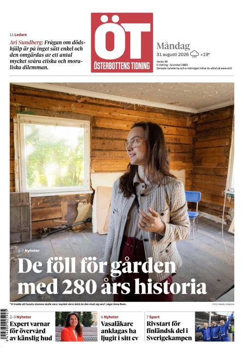Österbottens Tidning 31.8.2026