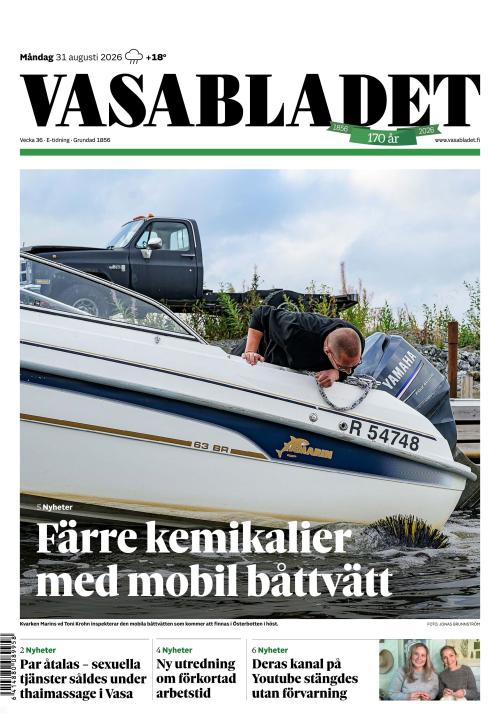 Vasabladet 31.8.2026