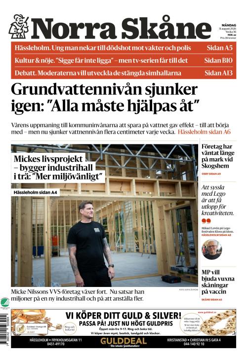 Norra Skåne 31.8.2026