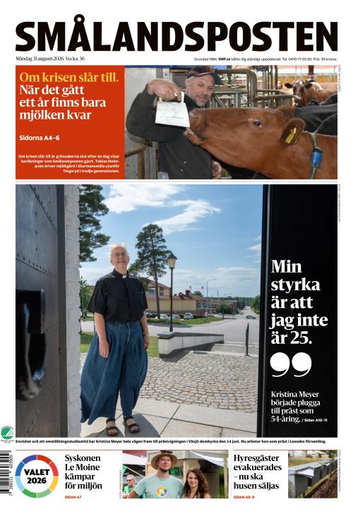 Smålandsposten 31.8.2026