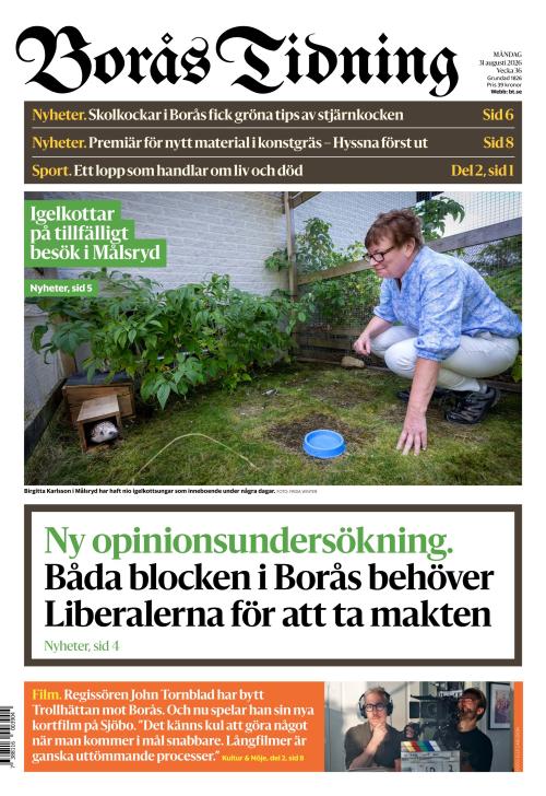 Borås Tidning 31.8.2026