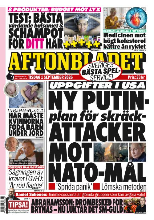 Aftonbladet 1.9.2026