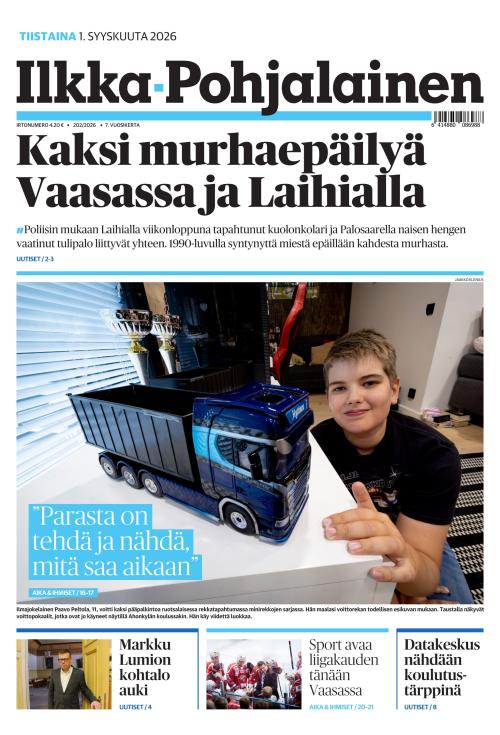 Ilkka-Pohjalainen 1.9.2026