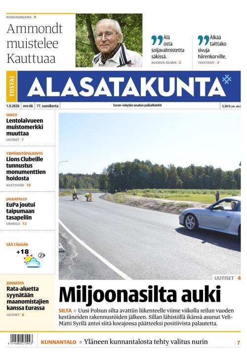 Alasatakunta 1.9.2026