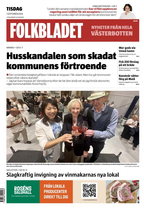 Folkbladet (Västerbotten) 1.9.2026