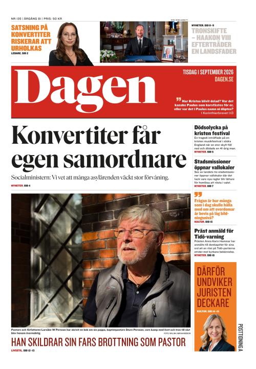 Dagen 1.9.2026
