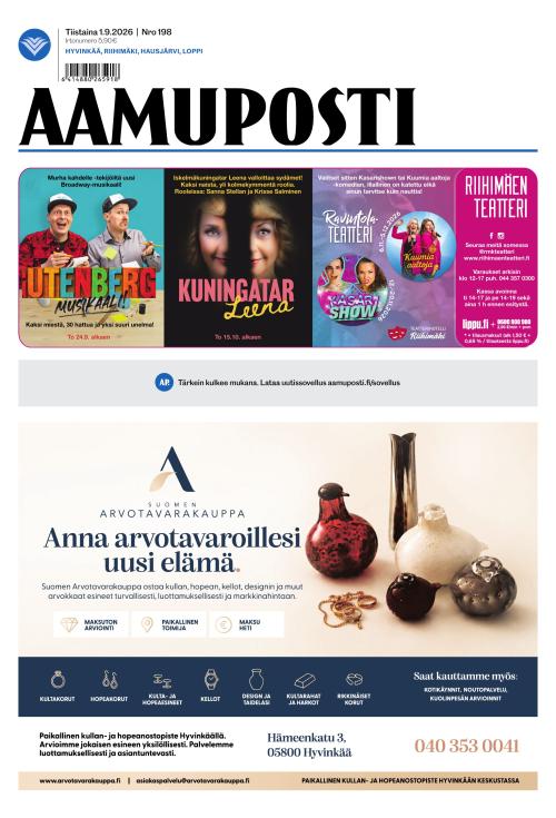Aamuposti 1.9.2026