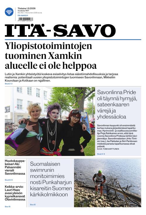 Itä-Savo 1.9.2026