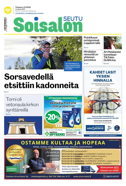 Soisalon Seutu 1.9.2026