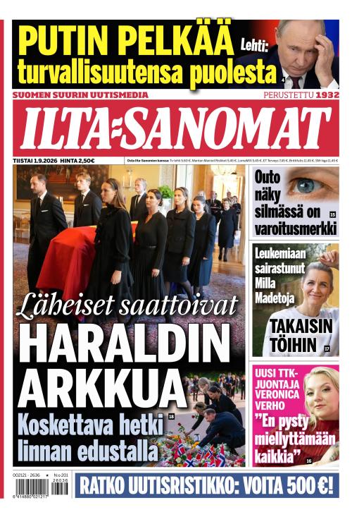 Ilta-Sanomat 1.9.2026