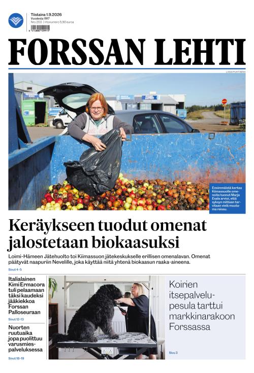 Forssan Lehti 1.9.2026