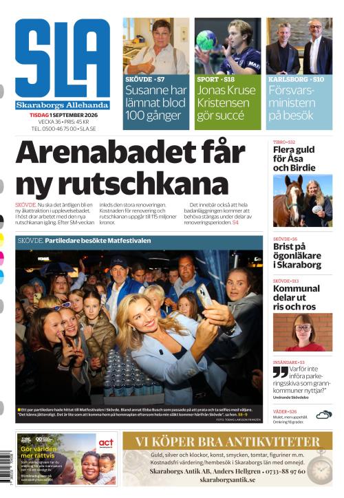 Skaraborgs Allehanda 1.9.2026