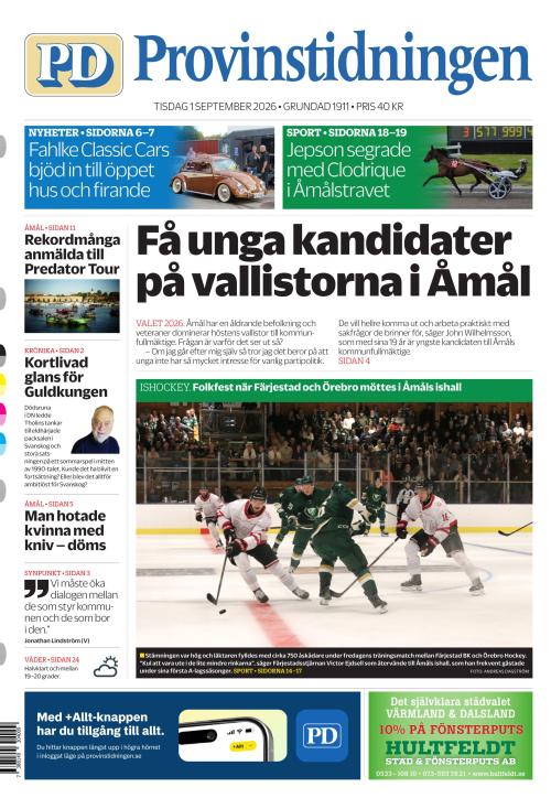 Provinstidningen Dalsland 1.9.2026