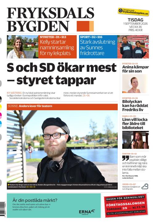 Fryksdals-Bygden 1.9.2026