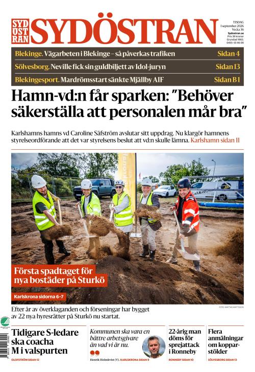Sydöstran 1.9.2026