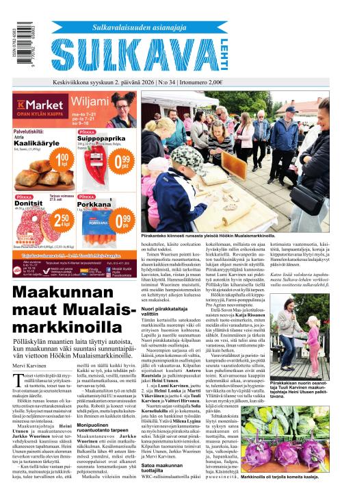 Sulkava-lehti 2.9.2026
