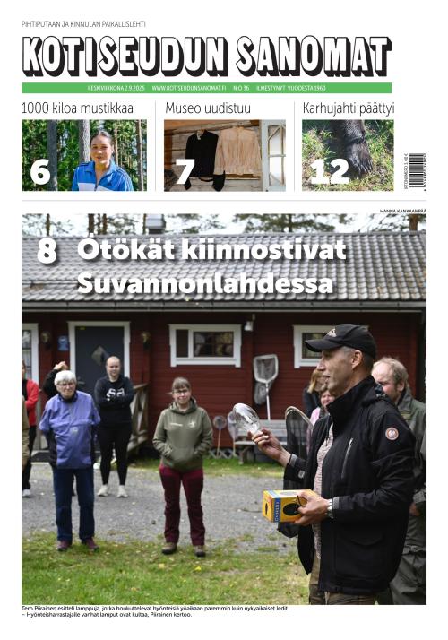 Kotiseudun Sanomat 2.9.2026
