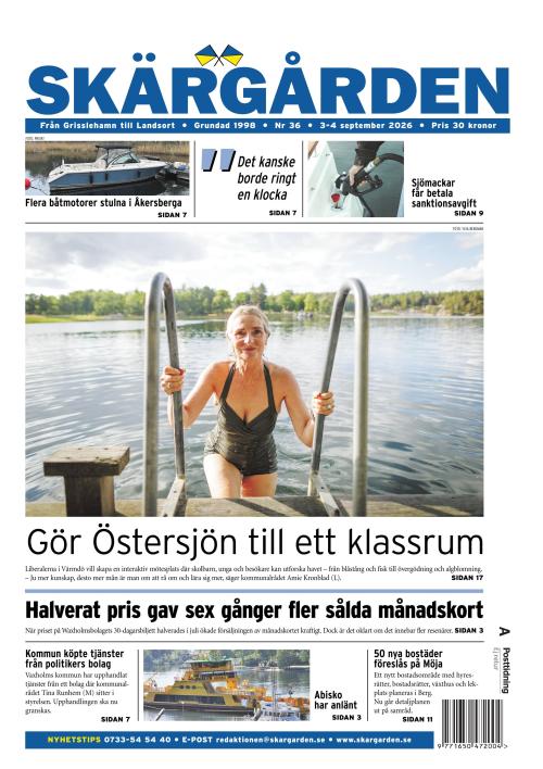 Tidningen Skärgården issue-36/2026