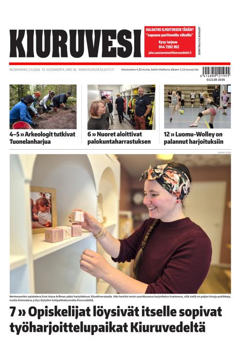 Kiuruvesi-lehti 2.9.2026