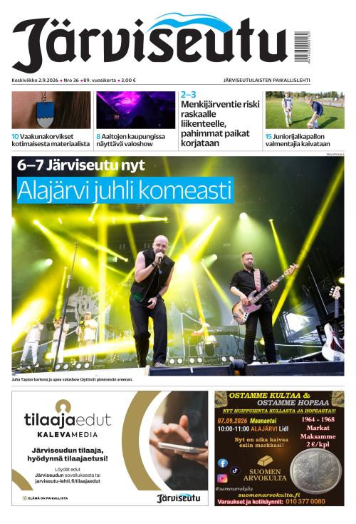 Järviseutu 2.9.2026