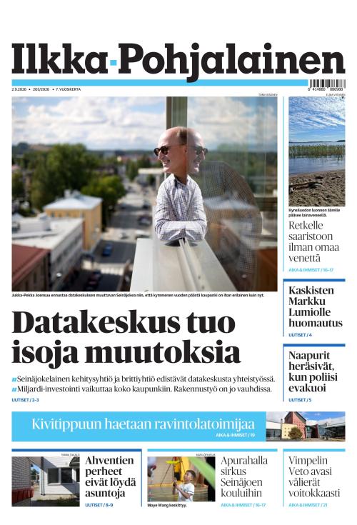 Ilkka-Pohjalainen 2.9.2026