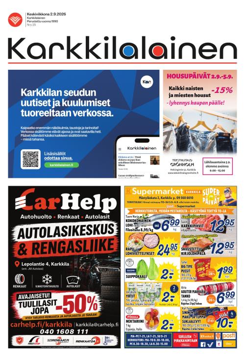 Karkkilalainen 2.9.2026