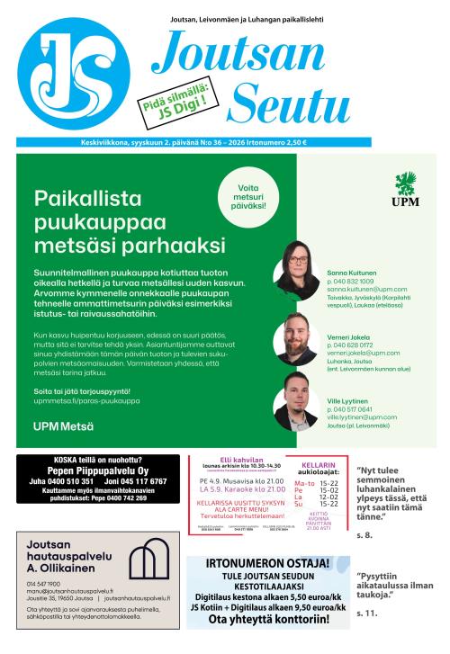 Joutsan Seutu 2.9.2026