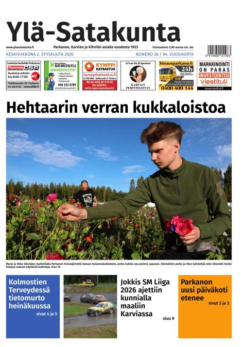 Ylä-Satakunta 2.9.2026
