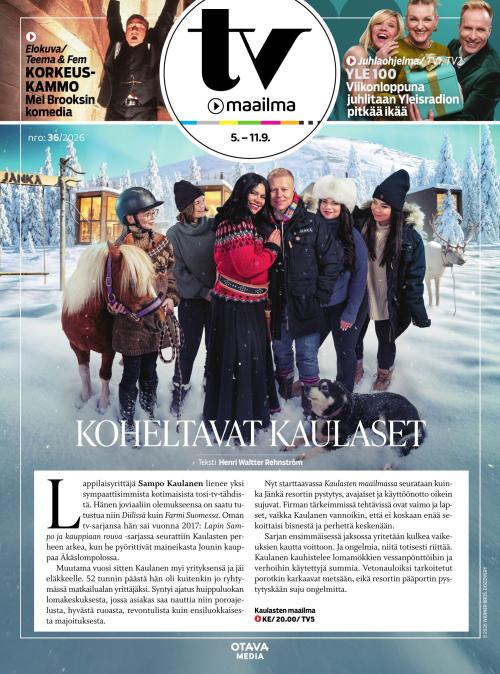 TV-Maailma 36/2026