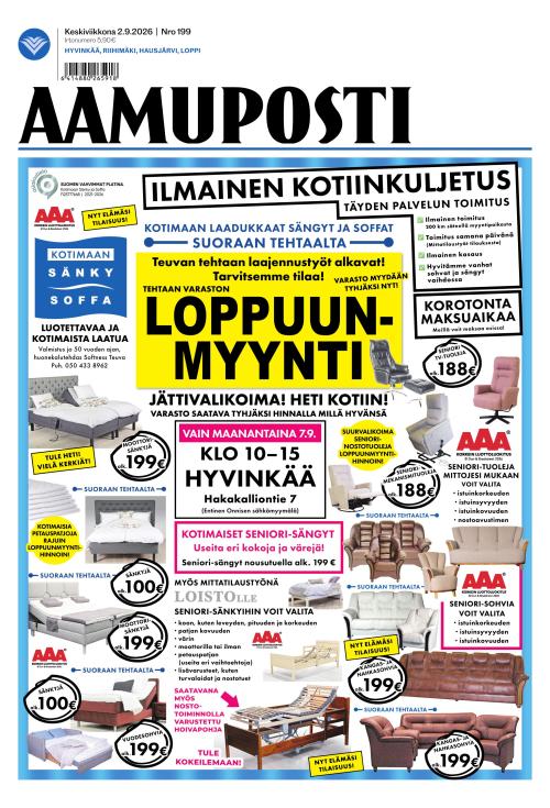 Aamuposti 2.9.2026