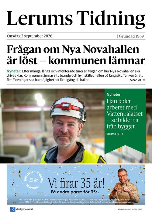 Lerums Tidning 2.9.2026