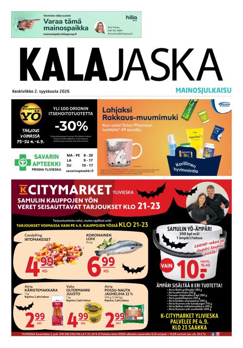 Kalajokilaakso ja Kalajaska 2.9.2026