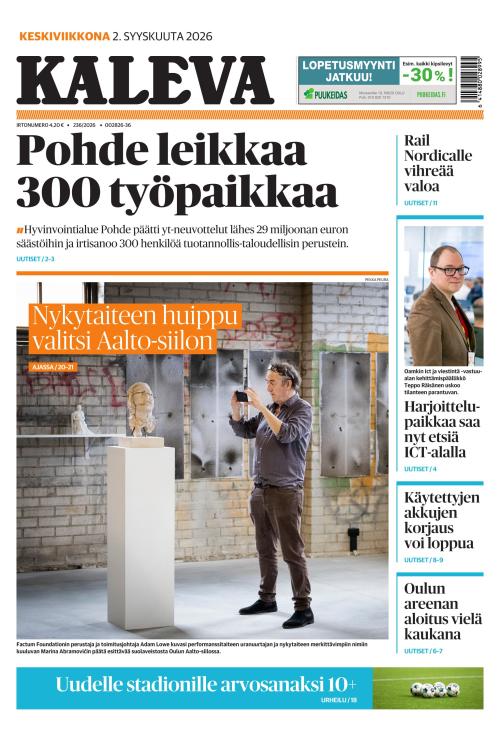 Kaleva 2.9.2026