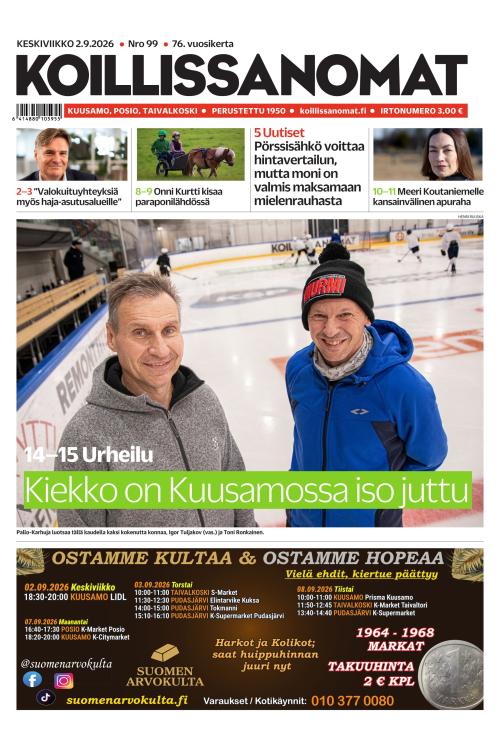 Koillissanomat 2.9.2026