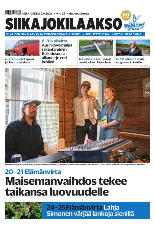Siikajokilaakso 2.9.2026