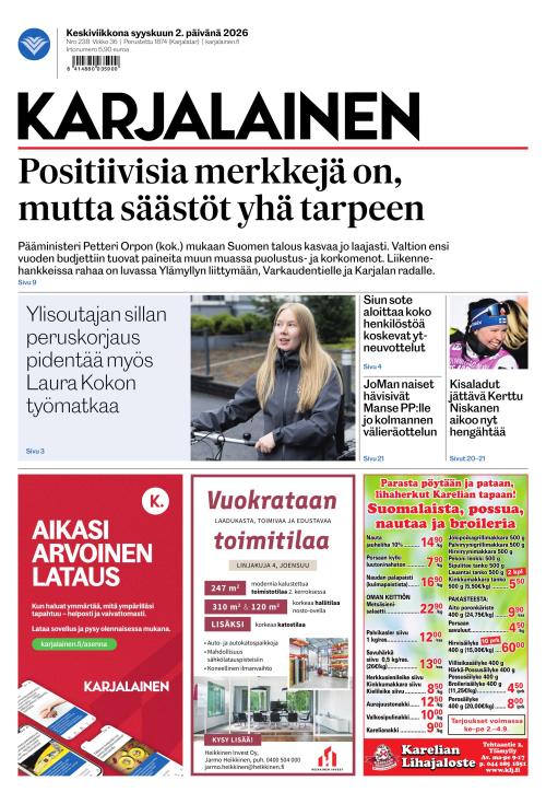 Karjalainen 2.9.2026