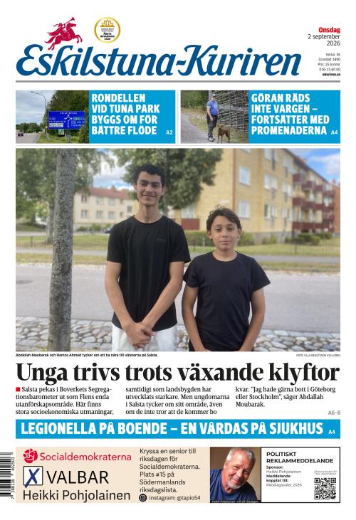 Eskilstuna-Kuriren 2.9.2026