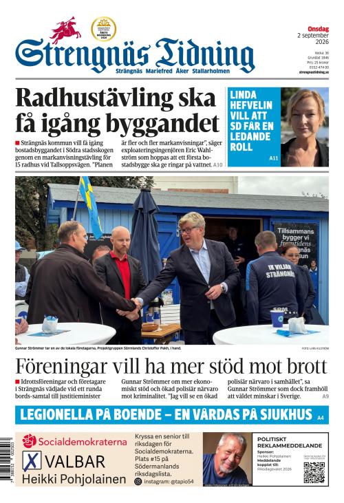 Strengnäs Tidning 2.9.2026