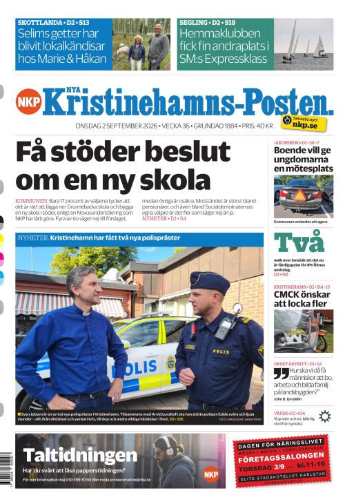 Nya Kristinehamns-Posten 2.9.2026