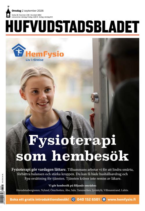 Hufvudstadsbladet 2.9.2026